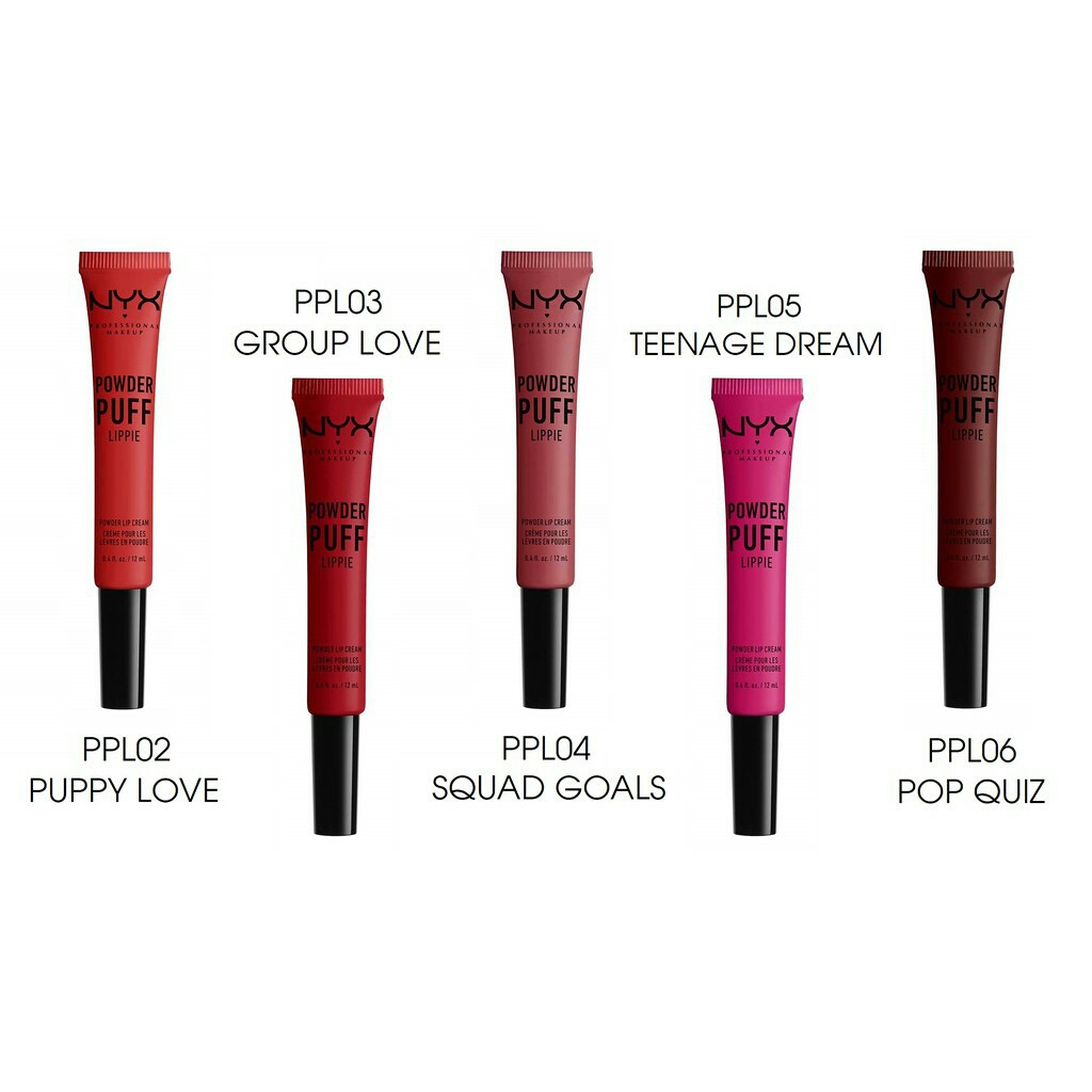 Son Kem NYX Powder Puff Lippie Lip Cream Cho Đôi Môi Quyến Rũ