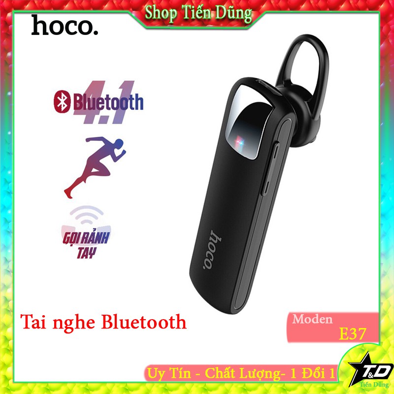 TAI NGHE HOCO E37 KHÔNG DÂY CAO CẤP DÒNG CÓ NÚT TĂNG GIẢM ÂM LƯỢNG