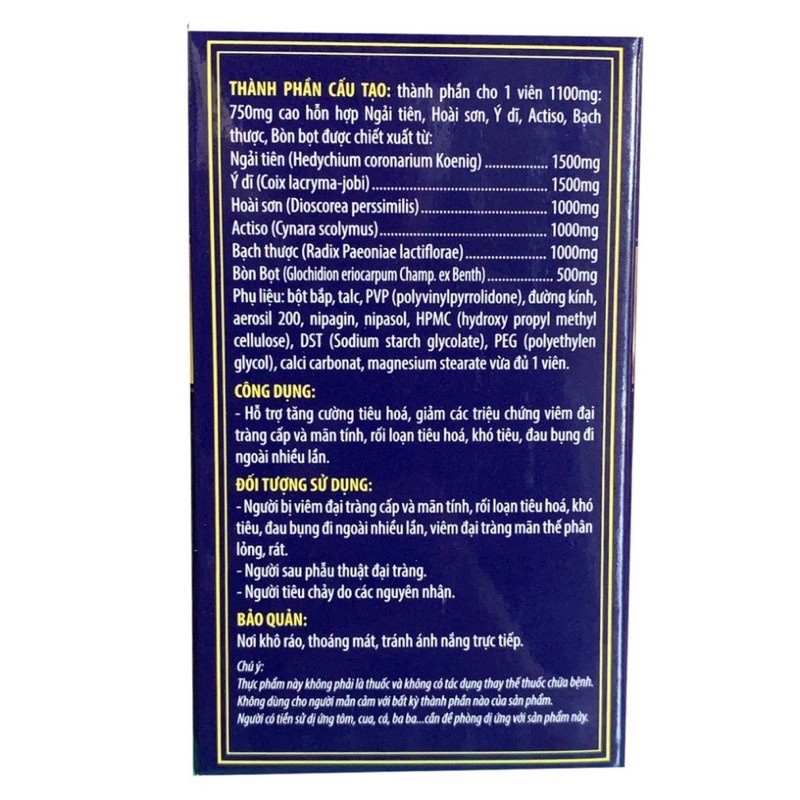 Đại Tràng Phương Đông An Châu Mẫu mới lọ 30 viên