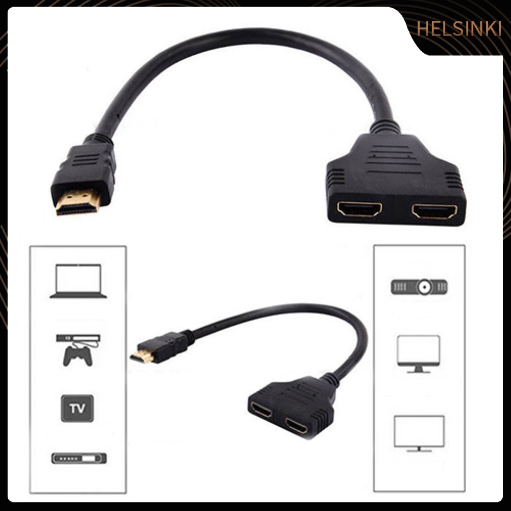 Đầu Chuyển Đổi 2 Cổng Hdmi 1080p Sang 2 Cổng Trong 1