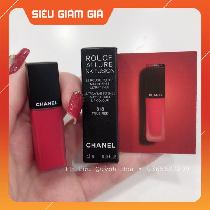 Son kem Chanel Rouge Allure Ink 818
