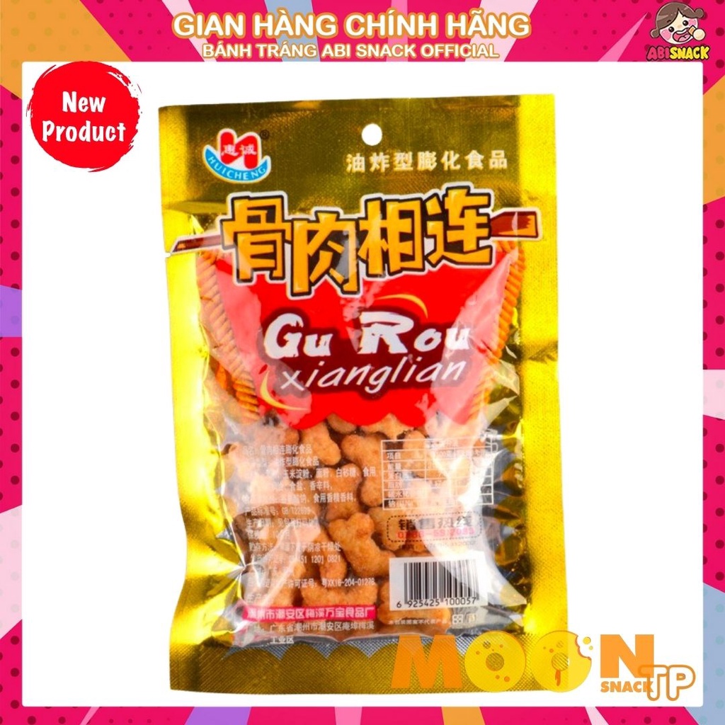 1 gói Snack bim bim hình xương tẩm ngũ vị hương gói 26g- ăn vặt trung hoa gây nghiện ngon