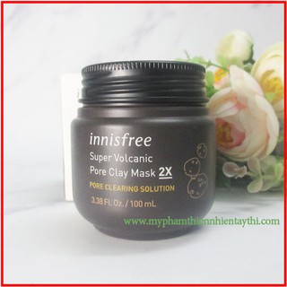 Mặt Nạ Đất Sét Innisfree Super Volcanic Pore Clay Mask 2X