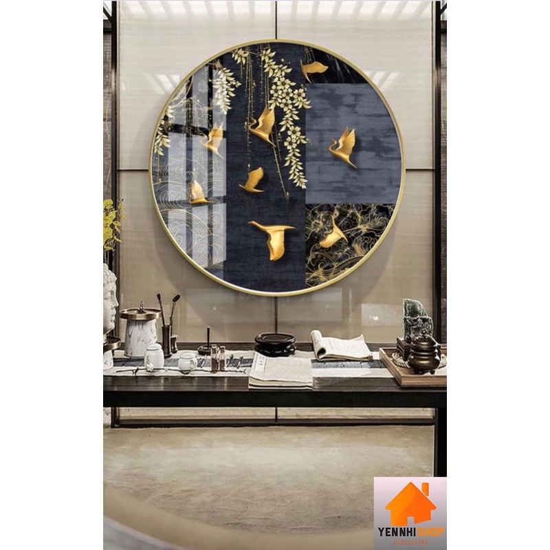 Tranh treo tường ngang 30cm treo phòng, decor phòng siêu xinh