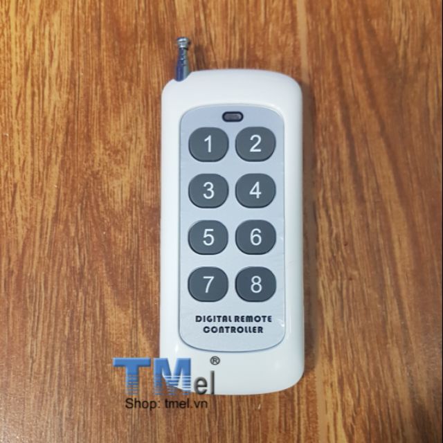 Remote học lệnh 2 kênh 8 nút