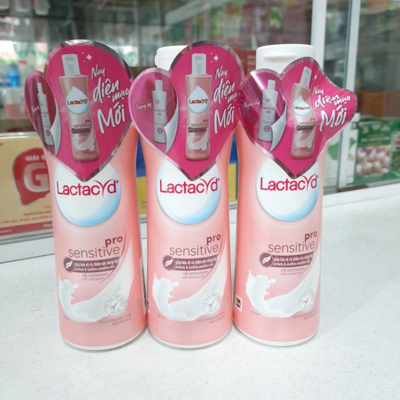 Lactacyd phụ khoa mẫu mới