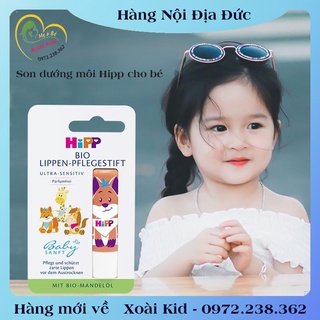 Son dưỡng môi Hipp cho bé của Đức