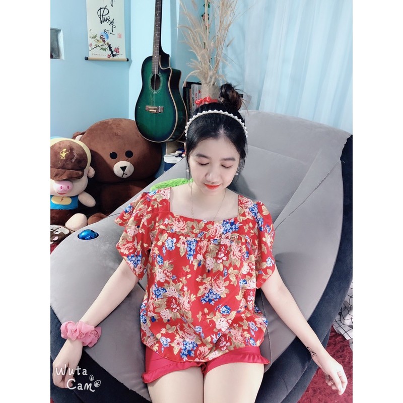 ❤️RẺ VÔ ĐỊCH❤️ Đồ ngủ mặc nhà, sét bộ đùi cánh tiên[ảnh+video thật] | BigBuy360 - bigbuy360.vn