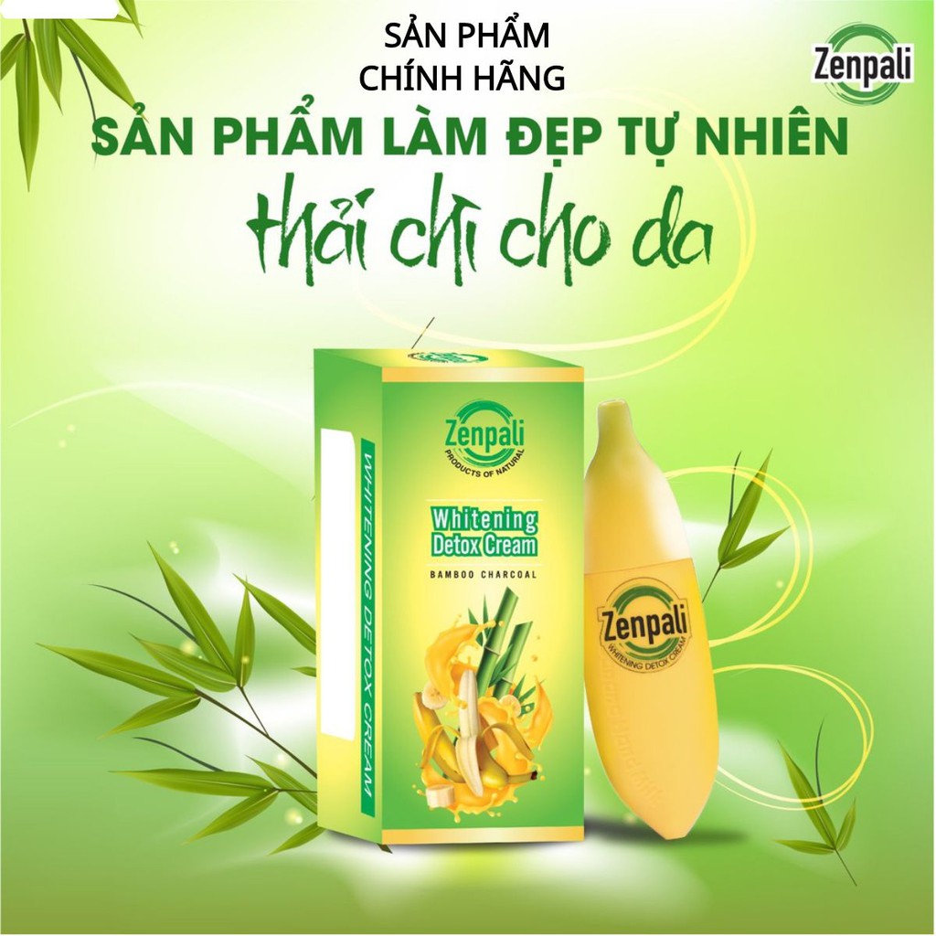 Chuối Cấy Trắng Zenpali 30gr tác dụng giảm thâm thải chì