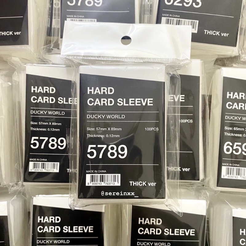 Sleeve Hàn Ducky World Bọc Card, Đựng Ảnh Thẻ Thần Tượng