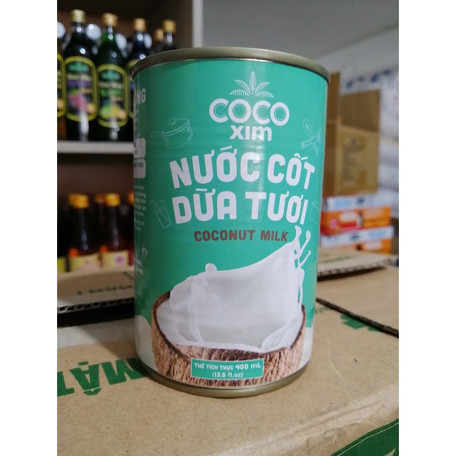 Cốt Dừa Tươi Cocoxim - COCONUT 400ml