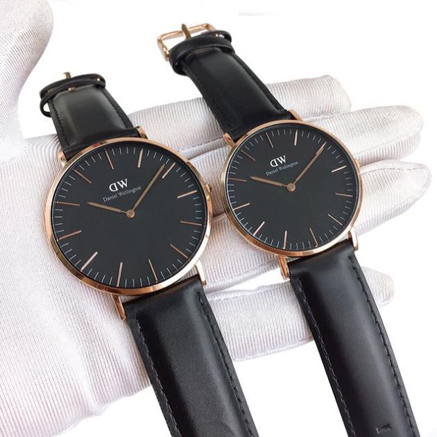 Đồng hồ nam nữ Daniel Wellington Classic Black Sheffield size 36mm và 40mm - DW VIỆT NAM