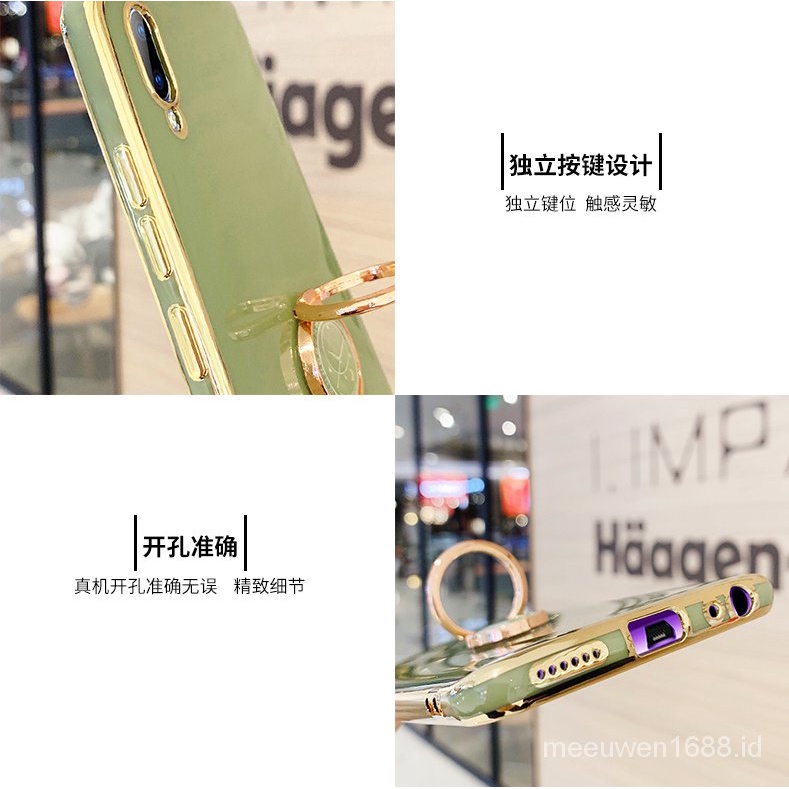 Ốp Điện Thoại Silicon Mềm Có Giá Đỡ Cho Vivo Y91C Vivo Y91C