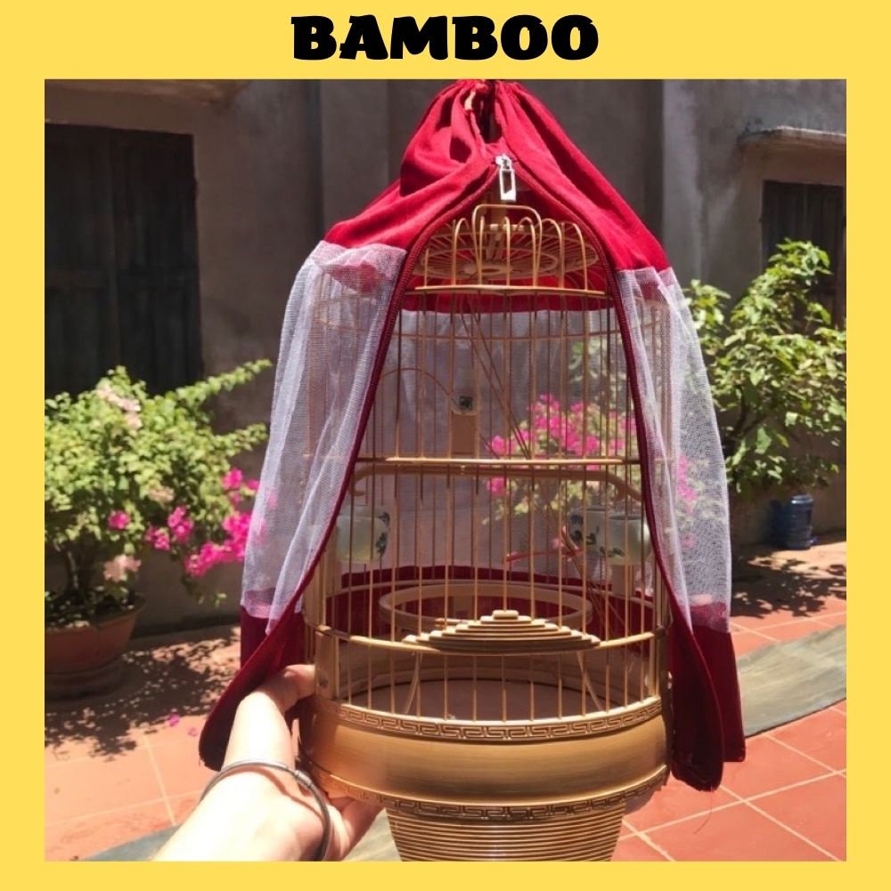 Áo lưới lồng khuyên giá rẻ siêu đẹp Phụ kiện lồng chim Bamboo