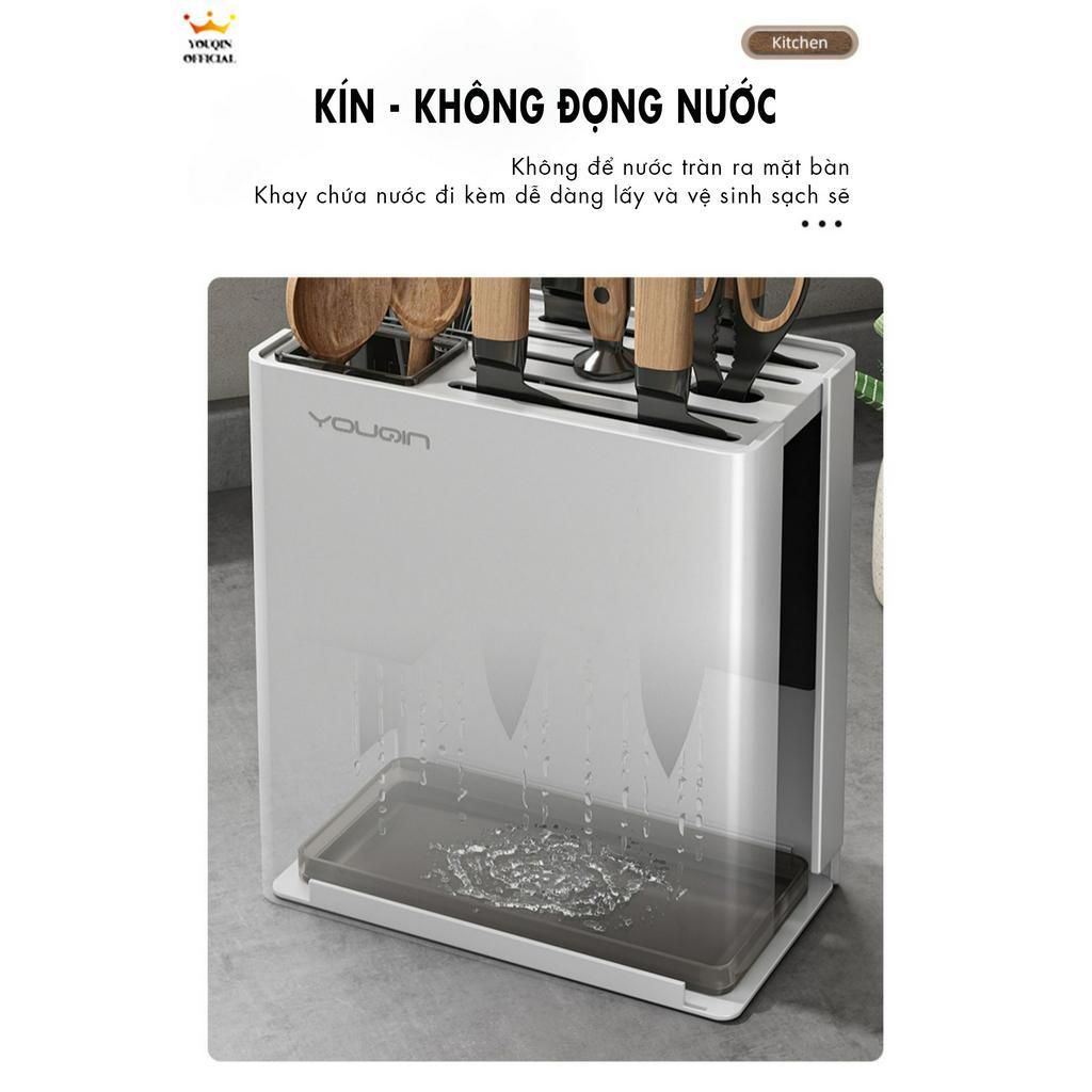 Hộp Đựng Dao, Đũa Muỗng Cao Cấp Dán Tường - YouQin