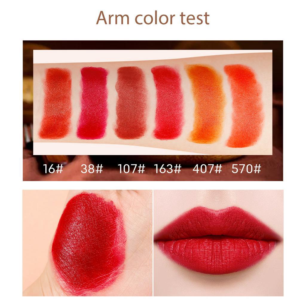 [Hàng mới về] Son Lì Sheloves Thiết Kế Túi Đựng Nhỏ Gọn Có 6 Màu Lựa Chọn