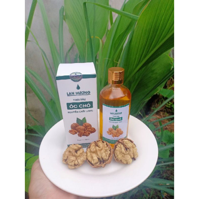 Tinh dầu óc chó nhà tự ép nguyên chất 100%