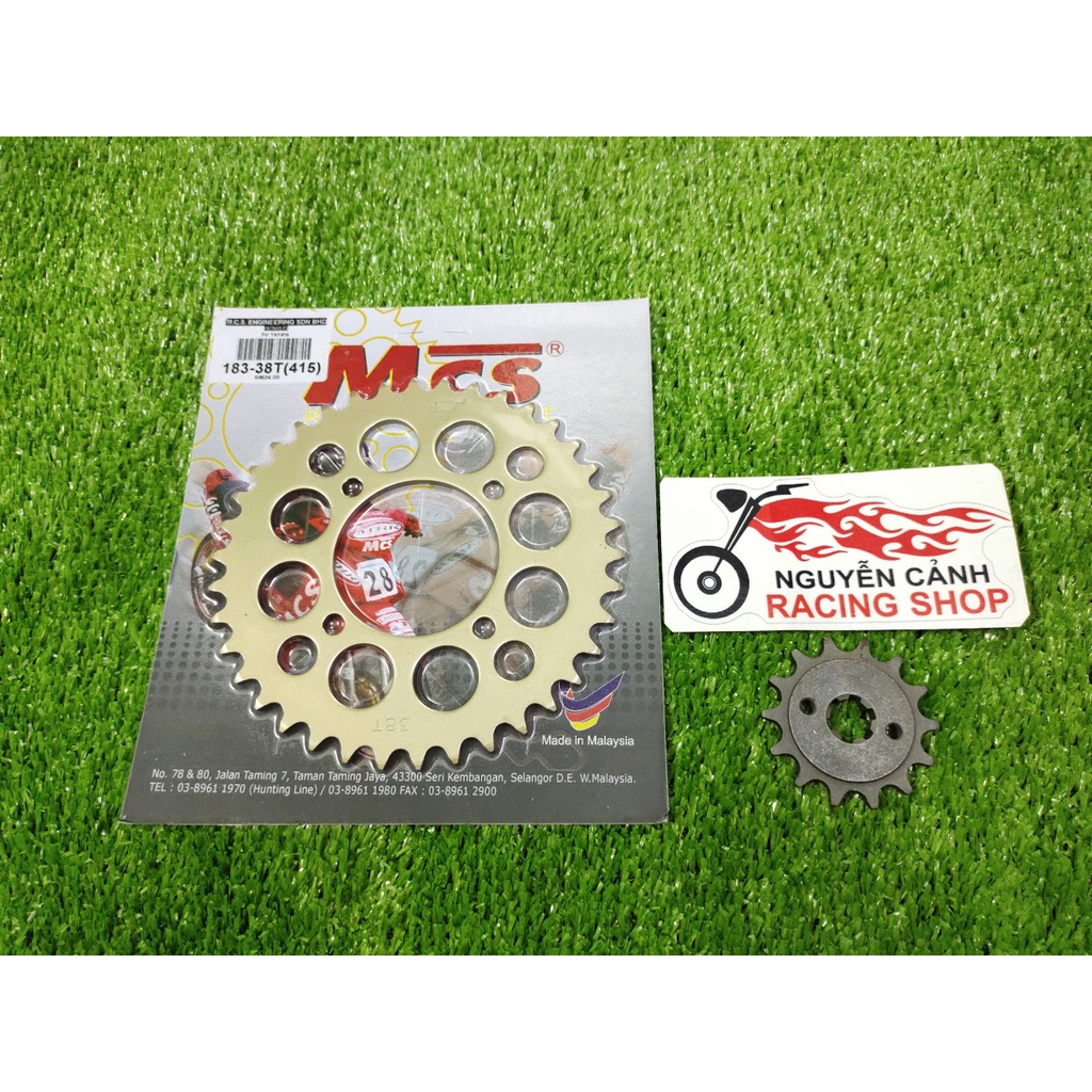 2 món Nhông dĩa MCS 7 ly exciter 135 sirius