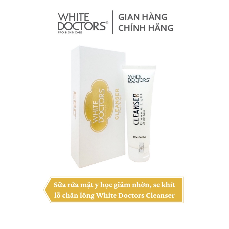 Bộ hỗ trợ giảm mụn chuyên sâu White Doctors