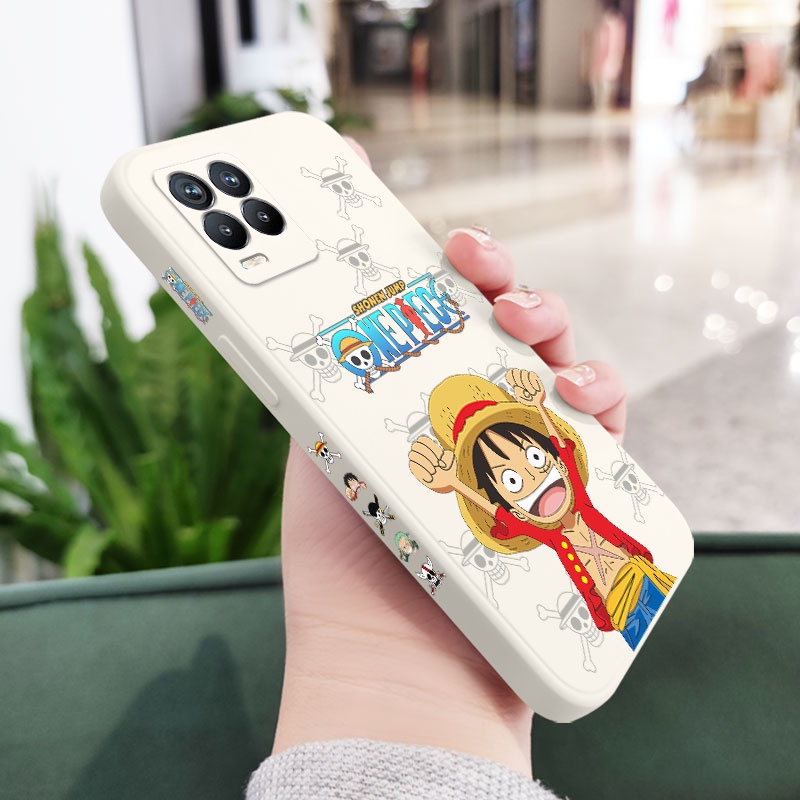 Ốp Điện Thoại Silicon Dẻo In Họa Tiết Cho Realme 8 8i Pro 4G 5G