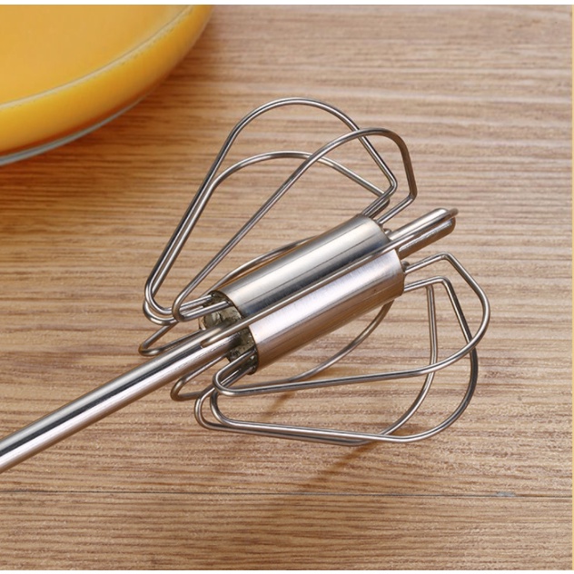 Cây đánh trứng cầm tay tự động mini inox tiện dụng AD62