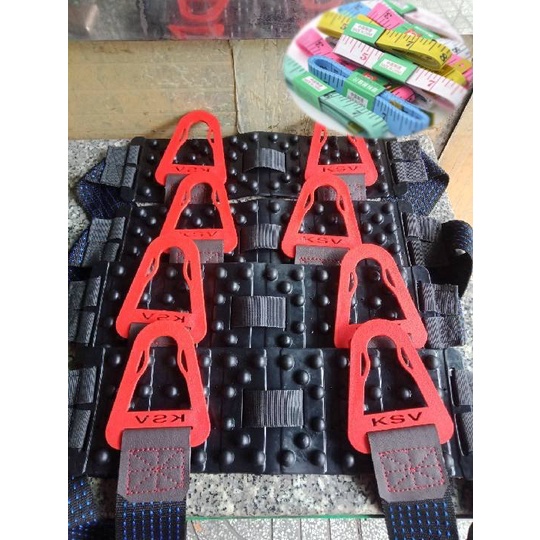 Dây đai massage máy rung bụng đứng loại hột