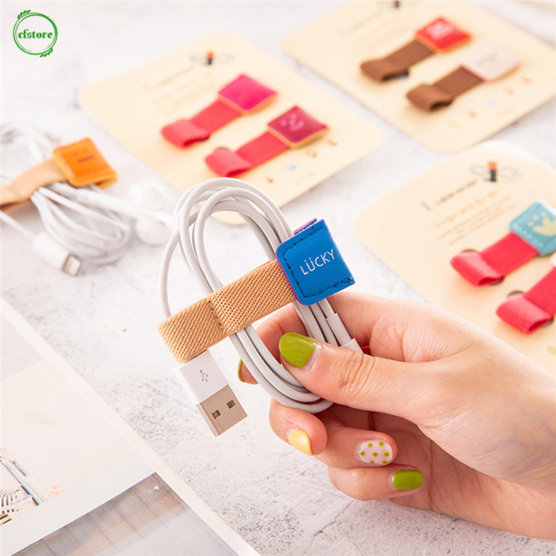 Set 2 Dụng Cụ Quấn Dây Cáp Sạc / Tai Nghe Tiện Lợi