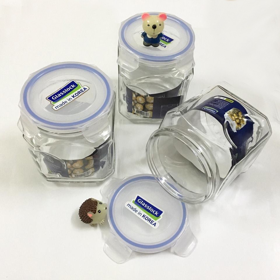 Lọ thủy tinh 1500ml Glasslock Hàn Quốc IP591 - Larva Store