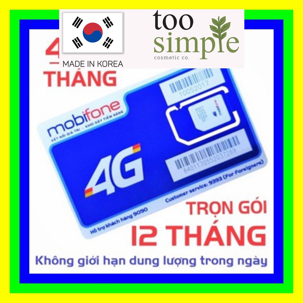 Sim 4G Mobifone trọn gói 1 năm không nạp tiền MDT250A và MDT135A/F250