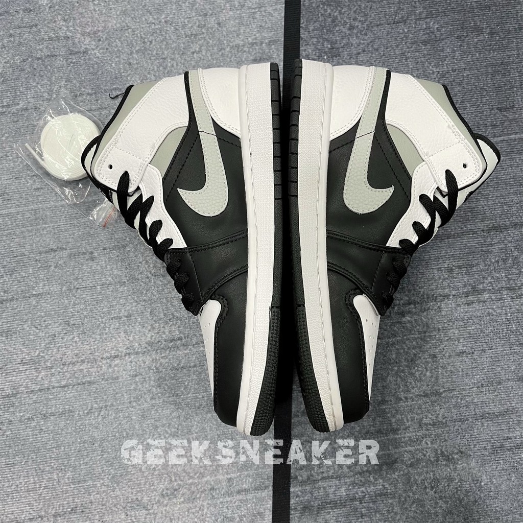 [GeekSneaker[ Giày Jordan 1 Mid WHITE SHADOW | BigBuy360 - bigbuy360.vn