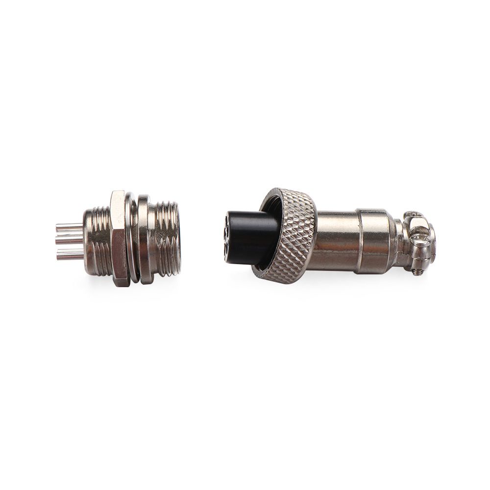 1 Cặp Phích Cắm Nối Dây Điện Đầu Đực &amp; Cái GX12 12mm 2/3/4/5/6 Pin Chất Lượng Cao