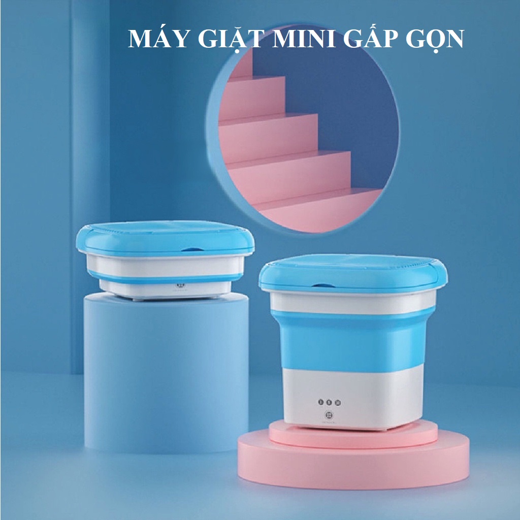 Máy giặt mini tự động gấp gọn cho bé doux moaz bebe M-XYJ