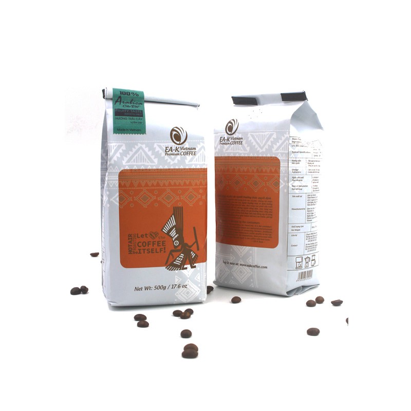 Cà Phê Hạt Eak Arabica Cầu Đất 500g