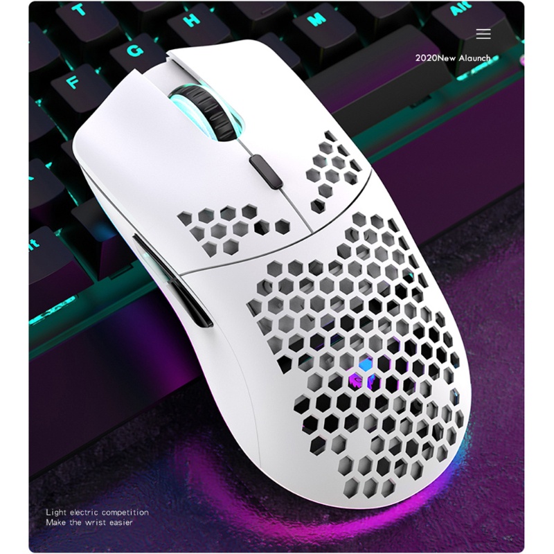 Chuột Không Dây btsg XYH80 2.4GHz 4 Gear 3200 DPI RGB Cho PC Laptop
