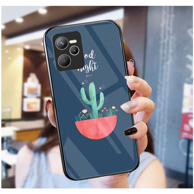 Ốp Lưng REALME C35 Ốp kính bóng cao cấp mới nhất