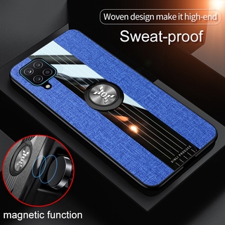 Ốp Lưng Samsung Galaxy A12 Có Vòng Khuyên Đỡ Điện Thoại Và Nam Châm Gắn Xe Ô Tô