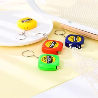 Móc khóa thước đo mini 1M lạ mắt