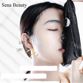 Mặt nạ thải độc 🌳FREE SHIP🌳 Một Miếng Mặt Nạ Sủi Bọt Thải Độc Detox Da Samanli Black Mask