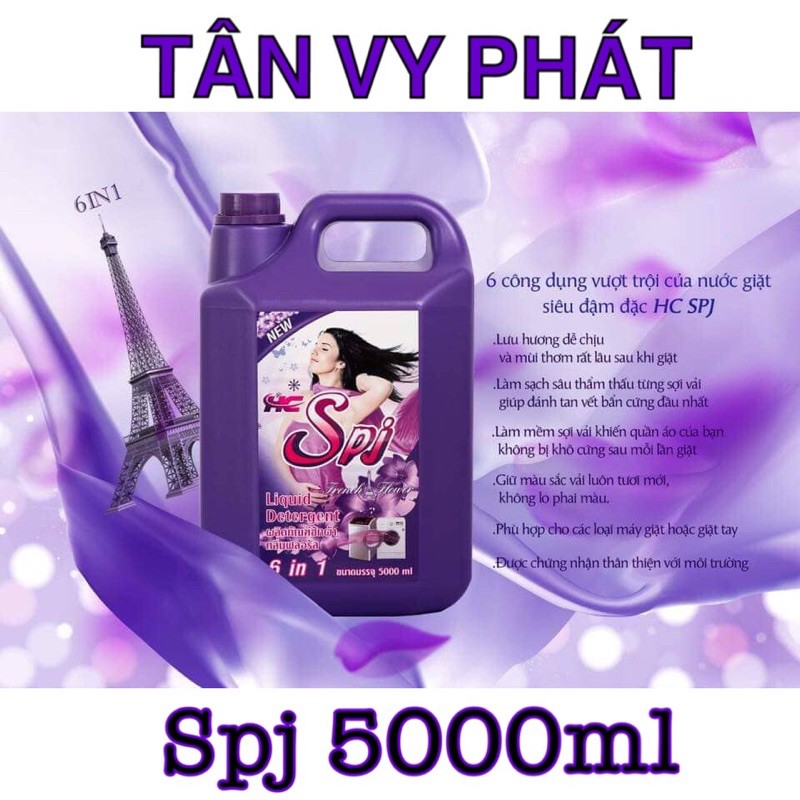 NƯỚC GIẶT ĐẬM ĐẶC THÁI SPJ 5000ML