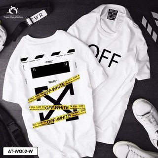 Áo thun Off-White unisex form rộng tay lỡ đen - Áo thun nam đẹp phong cách hàn quốc 02