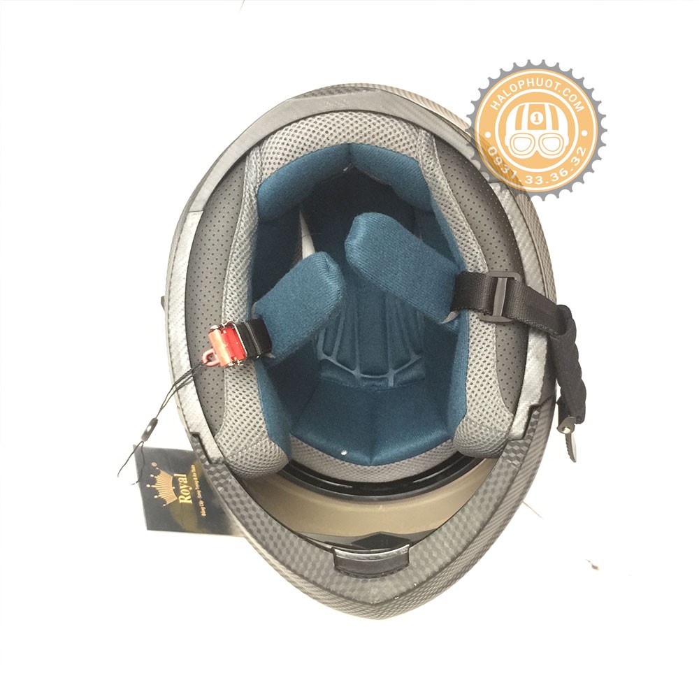 Nón bảo hiểm Fullface Lật hàm 2 kính Royal M179