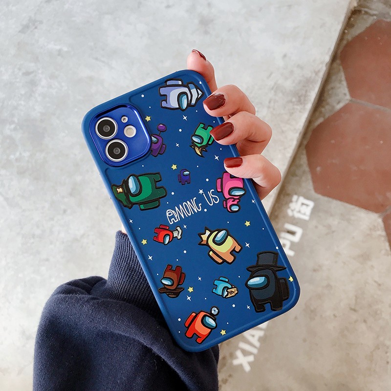 Ốp điện thoại họa tiết game among us hoạt hình cho Apple 11 12Pro XS MAX i7/8P xr | BigBuy360 - bigbuy360.vn