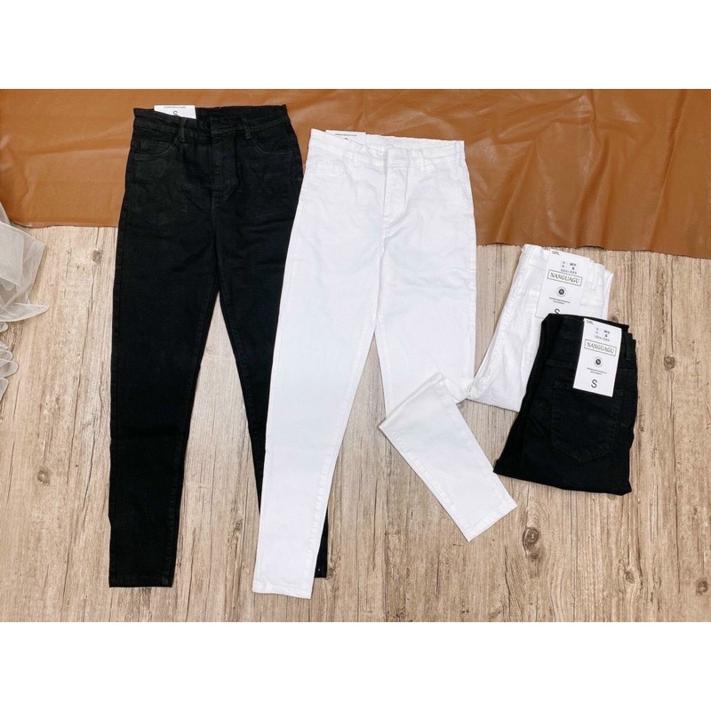 [Mã FADIRECT20 giảm 20K đơn 150K] Quần kaki đen/ trắng cạp cao hàng đẹp | BigBuy360 - bigbuy360.vn