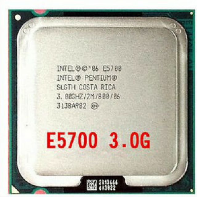 Cpu Intel Pentinum E5700 socket 775 cho main g31,41...tặng kèm keo tản nhiệt cpu