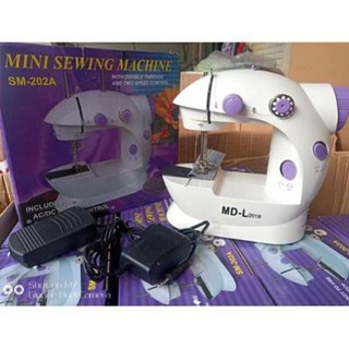 MÁY KHÂU MINI GIA ĐÌNH CÓ ĐÈN