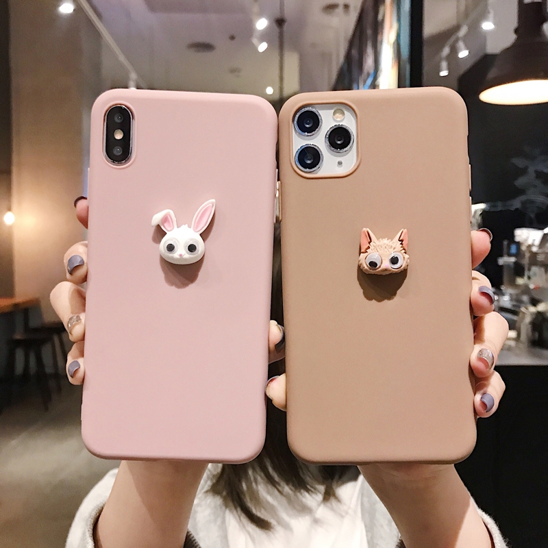 Ốp Điện Thoại TPU Mềm Họa Tiết Thỏ Cá/Rùa DIY Cho Redmi Note 5 7 8 9 Pro 9S 10 8 9T 9A MI A3