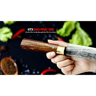 Dao Phile Chuyên Lọc, Thái 22cm Chất Liệu Nhíp Xe Ô Tô N14D - HTX Dao Phúc Sen