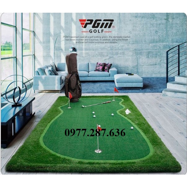 Thảm tập golf golf Putting luyện những cú Swing tại nhà ngoài trời TT018