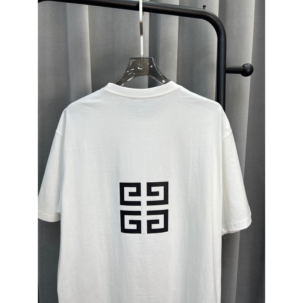 Áo Thun Cotton Tay Ngắn Cổ Tròn In Chữ G1venchy 2022 Size S-4XL