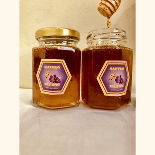 Saffron Bahraman ngâm Mật Ong (1GAM SAFFRON + 150ML MẬT ONG)